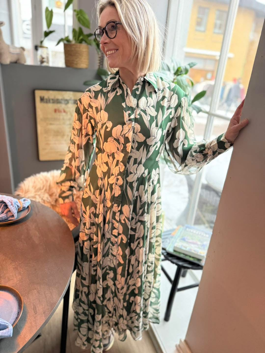 AWAUBRIE Long Dress - Eden